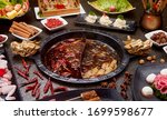 A Table Of Delicious Hot Pot...