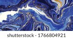 blue marble and gold abstract... | Shutterstock .eps vector #1766804921