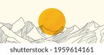 landscape wallpaper design with ... | Shutterstock .eps vector #1959614161