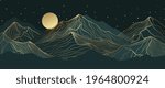 landscape wallpaper design with ... | Shutterstock .eps vector #1964800924