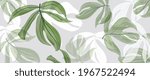 abstract art tropical leaves... | Shutterstock .eps vector #1967522494