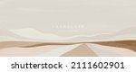 minimal abstract landscape... | Shutterstock .eps vector #2111602901