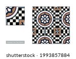 traditional palestinian floor... | Shutterstock .eps vector #1993857884