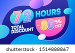 total shopping discount vector... | Shutterstock .eps vector #1514888867