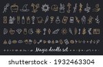 a magical set of doodle style... | Shutterstock .eps vector #1932463304