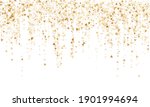 gold glitter triangles confetti ... | Shutterstock .eps vector #1901994694