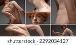 Body aesthetics. collage of...