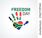 freedom day  south africa .... | Shutterstock .eps vector #1962729544