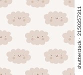 cute cartoon bohemian nursery... | Shutterstock .eps vector #2150357311