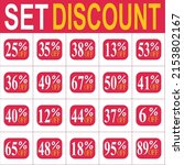 20 set offer tag discount... | Shutterstock .eps vector #2153802167