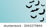 vector. halloween background... | Shutterstock .eps vector #2042275844