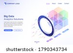 big data analytics solutions... | Shutterstock .eps vector #1790343734