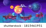 space game level background... | Shutterstock .eps vector #1815461951