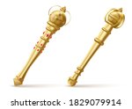 Golden Scepters For King Or...