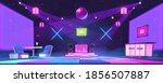 nightclub with bar counter ... | Shutterstock .eps vector #1856507887