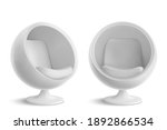 White Ball Chair  Designers...