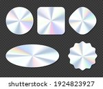 holographic stickers  hologram... | Shutterstock .eps vector #1924823927