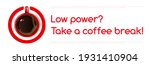Coffee Power Vector Banner With ...