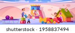 children on playground in... | Shutterstock .eps vector #1958837494