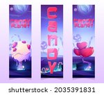 Candy Planet Vertical Banners...