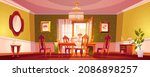 living room in classic style ... | Shutterstock .eps vector #2086898257