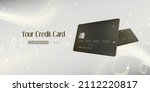 your credit card web banner... | Shutterstock .eps vector #2112220817