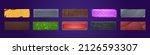 rectangular buttons with wooden ... | Shutterstock .eps vector #2126593307