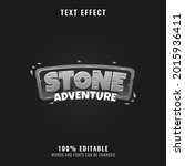 funny stone adventure game logo ... | Shutterstock .eps vector #2015936411