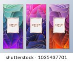 design templates for flyers ... | Shutterstock .eps vector #1035437701