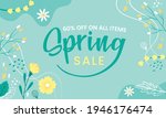 hello spring hand logotype ... | Shutterstock .eps vector #1946176474