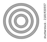 Vector Illustration Of Circle...