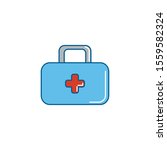 kit icon design  medical health ... | Shutterstock .eps vector #1559582324