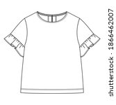 Baby Or Girl Blouse Template...