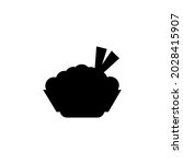 healthy food silhouette.... | Shutterstock .eps vector #2028415907