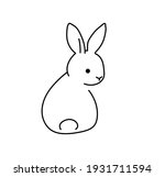 vector isolated cute cartoon... | Shutterstock .eps vector #1931711594