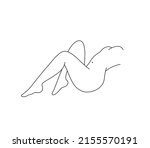 vector isolated beautiful body... | Shutterstock .eps vector #2155570191