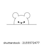 vector isolated cute cartoon... | Shutterstock .eps vector #2155572477