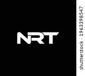nrt letter initial logo design... | Shutterstock .eps vector #1963398547