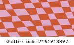 Retro Checkerboard Background...
