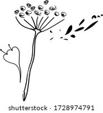 flower summer isolated... | Shutterstock .eps vector #1728974791
