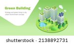 isometric eco architecture.... | Shutterstock .eps vector #2138892731