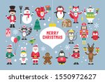 Cute Christmas Characters And...
