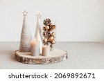 Christmas Table Decoration With ...