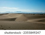 Dunes of El Mogote in La Paz Baja California Sur