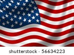 usa flag | Shutterstock . vector #56634223