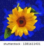 Sunflower   Flower In Small...