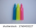 a variety of colored pencil... | Shutterstock . vector #1760433227
