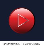 realistic red play button.... | Shutterstock .eps vector #1984902587