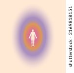 human body aura minimalistic... | Shutterstock .eps vector #2169818151