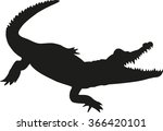 Alligator Silhouette